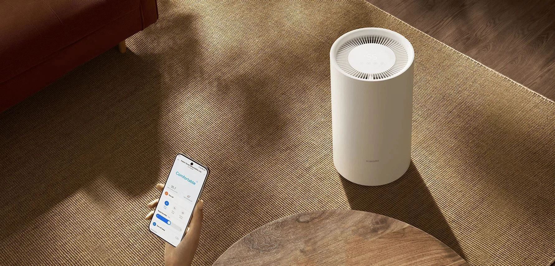 Oro sausintuvas Xiaomi Smart Dehumidifier Lite, Baltas aprašymas - Prekės nuotrauka