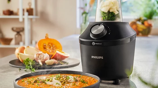 Kokteilinė Philips HR2191/01, Juodos spalvos aprašymas - Prekės nuotrauka