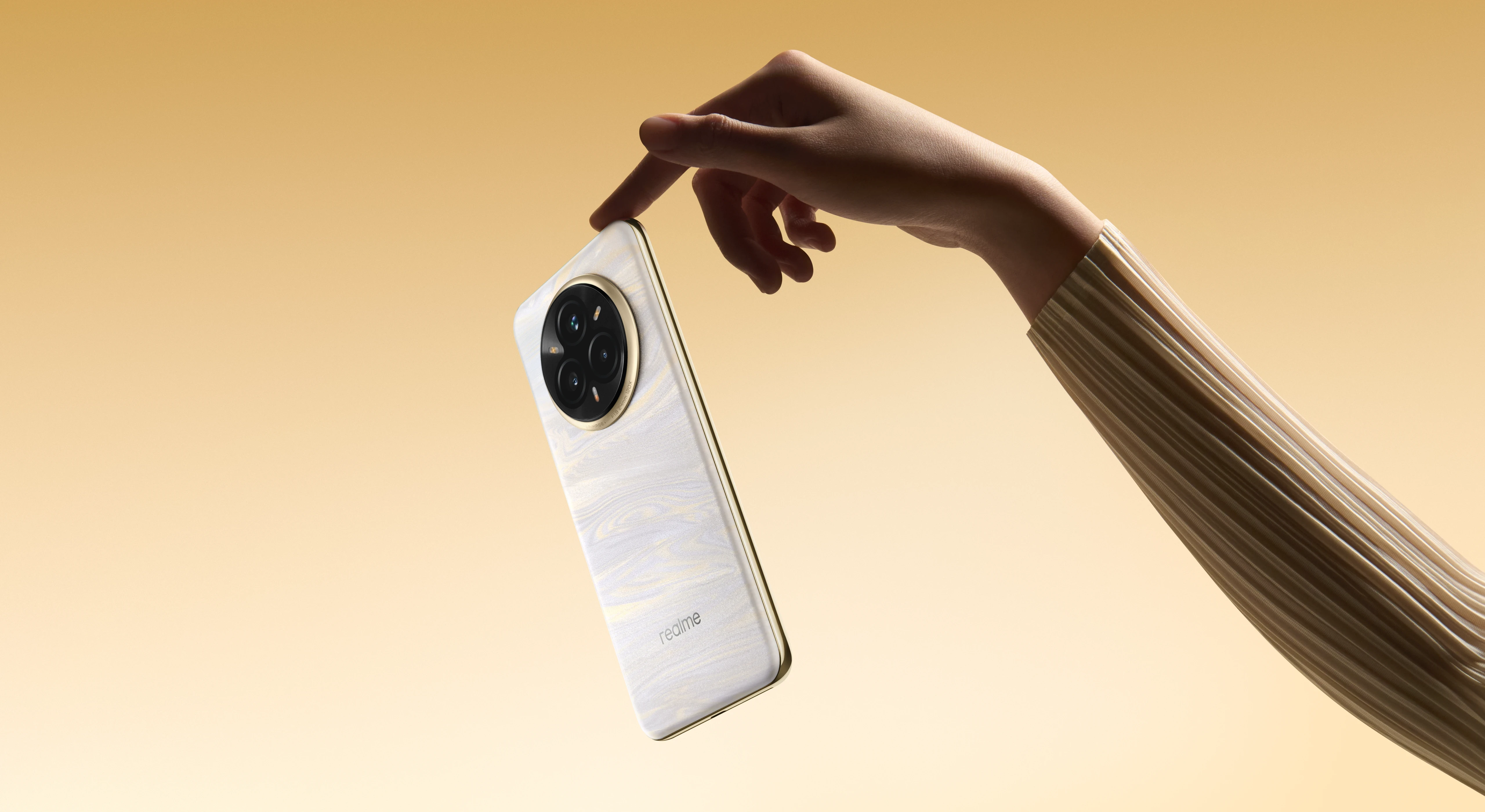 Išmanusis telefonas REALME 14 Pro+ 5G 12/512GB Suede Grey aprašymas - Prekės nuotrauka