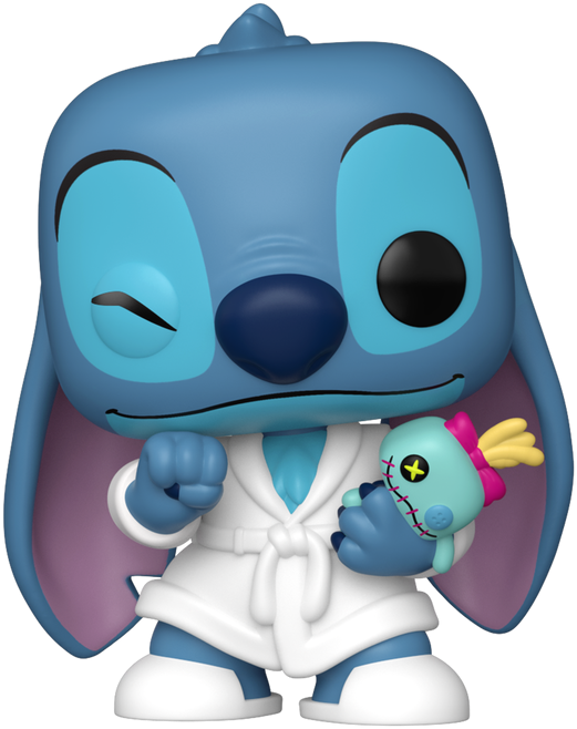 FUNKO POP! Vinilinė figūrėlė: Disney: Lilo & Stitch - Stitch in Robe, 9 cm aprašymas - Prekės nuotrauka