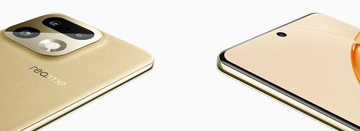 Išmanusis telefonas REALME 16 Pro+ 5G 8/256GB Master Gold aprašymas - Prekės nuotrauka