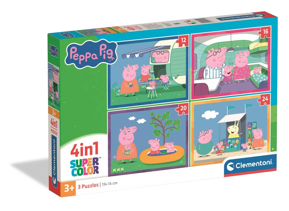 Clementoni Dėlionė 72 vnt. - Peppa pig aprašymas - Prekės nuotrauka