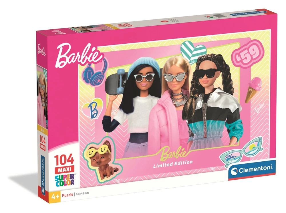 Clementoni Dėlionė 104 vnt. - Barbie aprašymas - Prekės nuotrauka