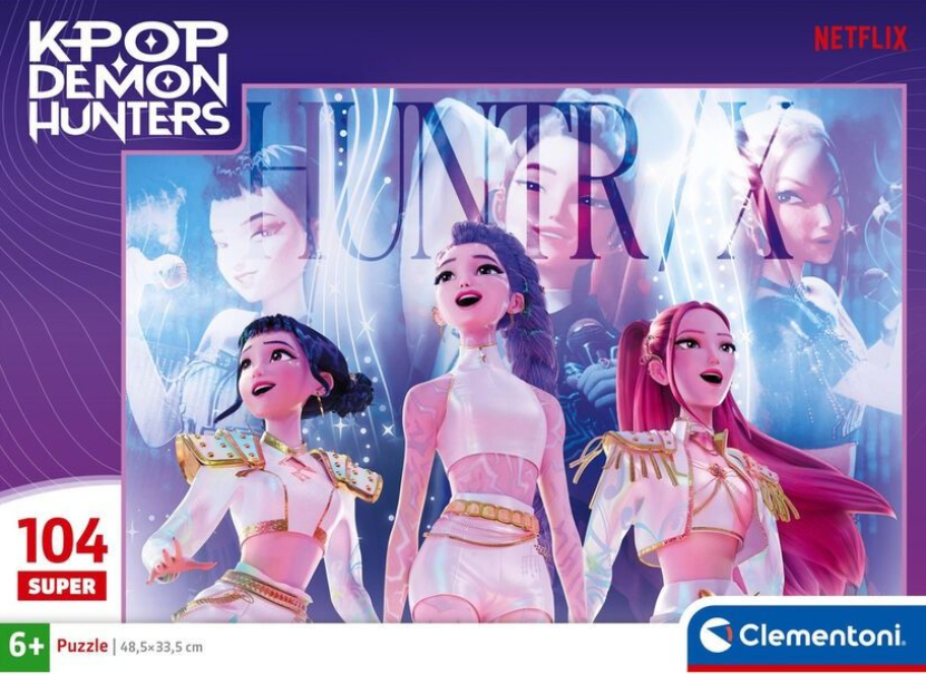 Clementoni Dėlionė 104 vnt. - K-Pop Demon Hunter aprašymas - Prekės nuotrauka