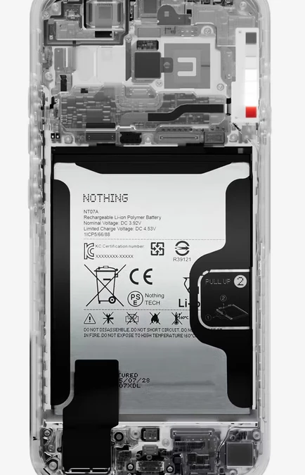 NOTHING Phone (4a) 5G 12/256GB Black aprašymas - Prekės nuotrauka NOTHING Phone (4a) 5G 12/256GB Black aprašymas - Prekės nuotrauka