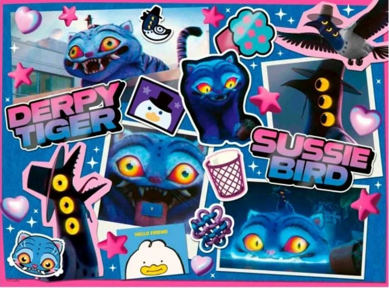 Ravensburger Dėlionė 300 vnt. - Kpop Demon Hunters aprašymas - Prekės nuotrauka