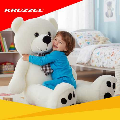 Pliušinis meškinas Kruzzel 25925, 180 cm aprašymas - Prekės nuotrauka