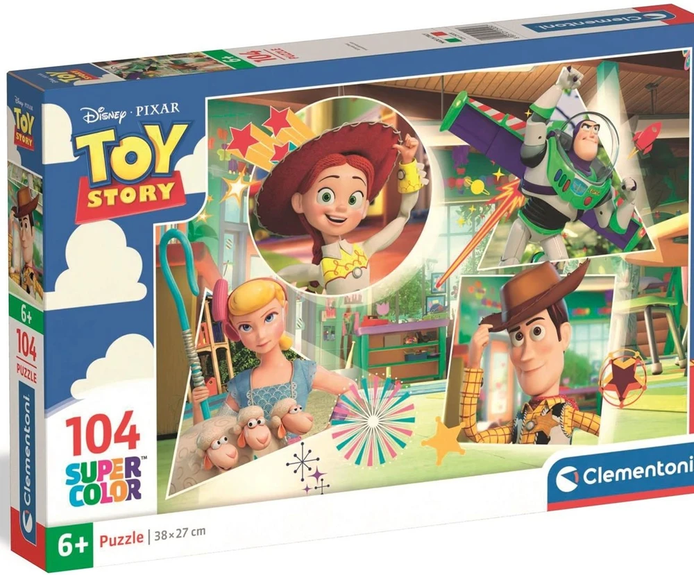 Clementoni Dėlionė 104 vnt. - Toy Story aprašymas - Prekės nuotrauka