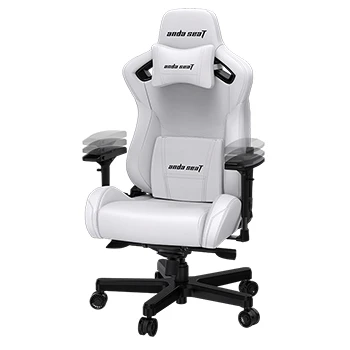Žaidimų kėdė AndaSeat Kaiser 2 XL, PVC oda, balta aprašymas - Prekės nuotrauka