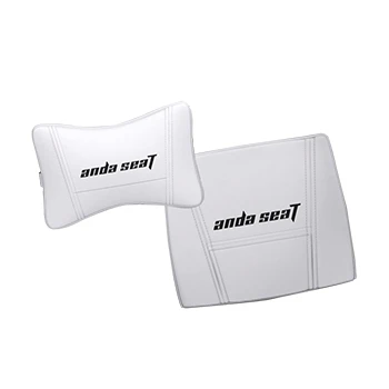 Žaidimų kėdė AndaSeat Kaiser 2 XL, PVC oda, balta aprašymas - Prekės nuotrauka