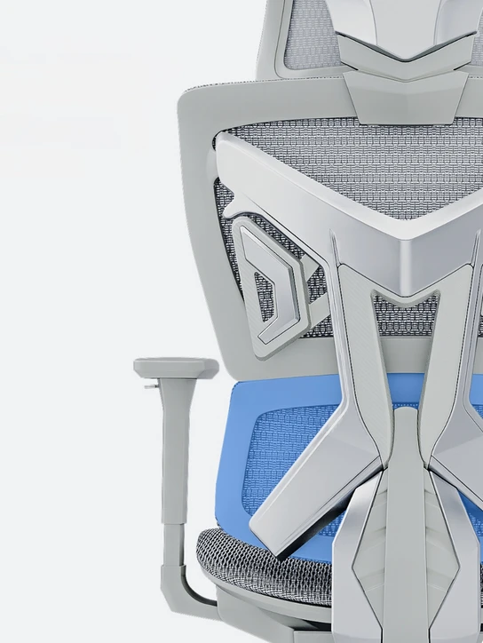 Žaidimų kėdė AndaSeat X-Air Mega Size XL, pilka aprašymas - Prekės nuotrauka