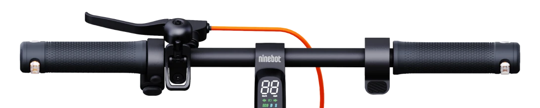 Elektrinis paspirtukas Ninebot by Segway Kickscooter F2 Pro E, Juodas aprašymas - Prekės nuotrauka