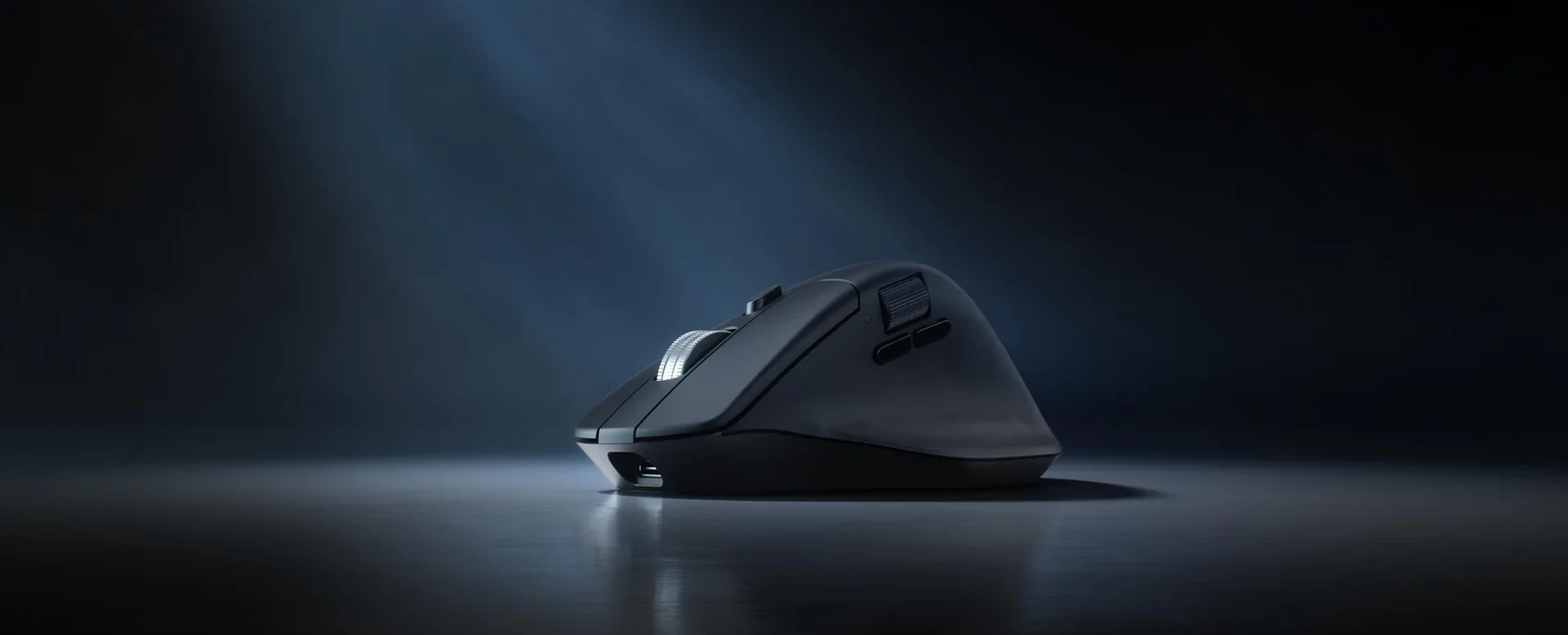 Belaidė kompiuterio pelė Keychron M6 8K (M6S-A23 All Silent Micro Switch) | 8000Hz | Juoda aprašymas - Prekės nuotrauka