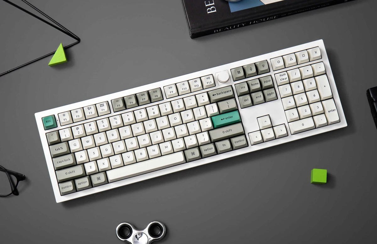 Keychron Belaidė klaviatūra Q6 Max QMK/VIA su Gateron Jupiter jungikliais (Q6M-P1) aprašymas - Prekės nuotrauka