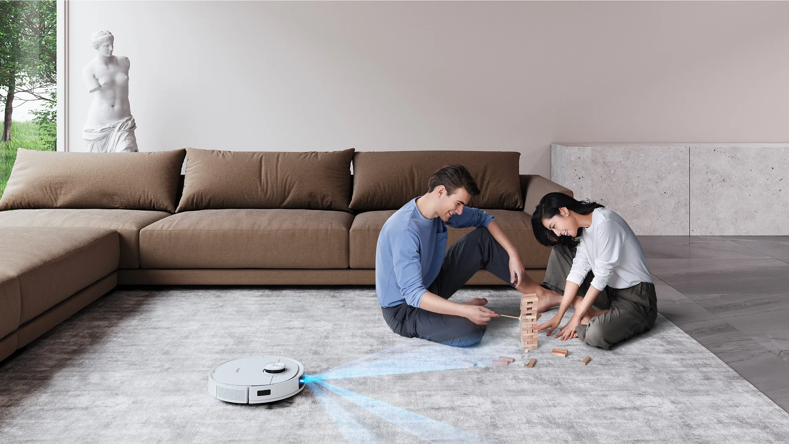 Dulkių siurblys-robotas Ecovacs DEEBOT T9 aprašymas - Prekės nuotrauka