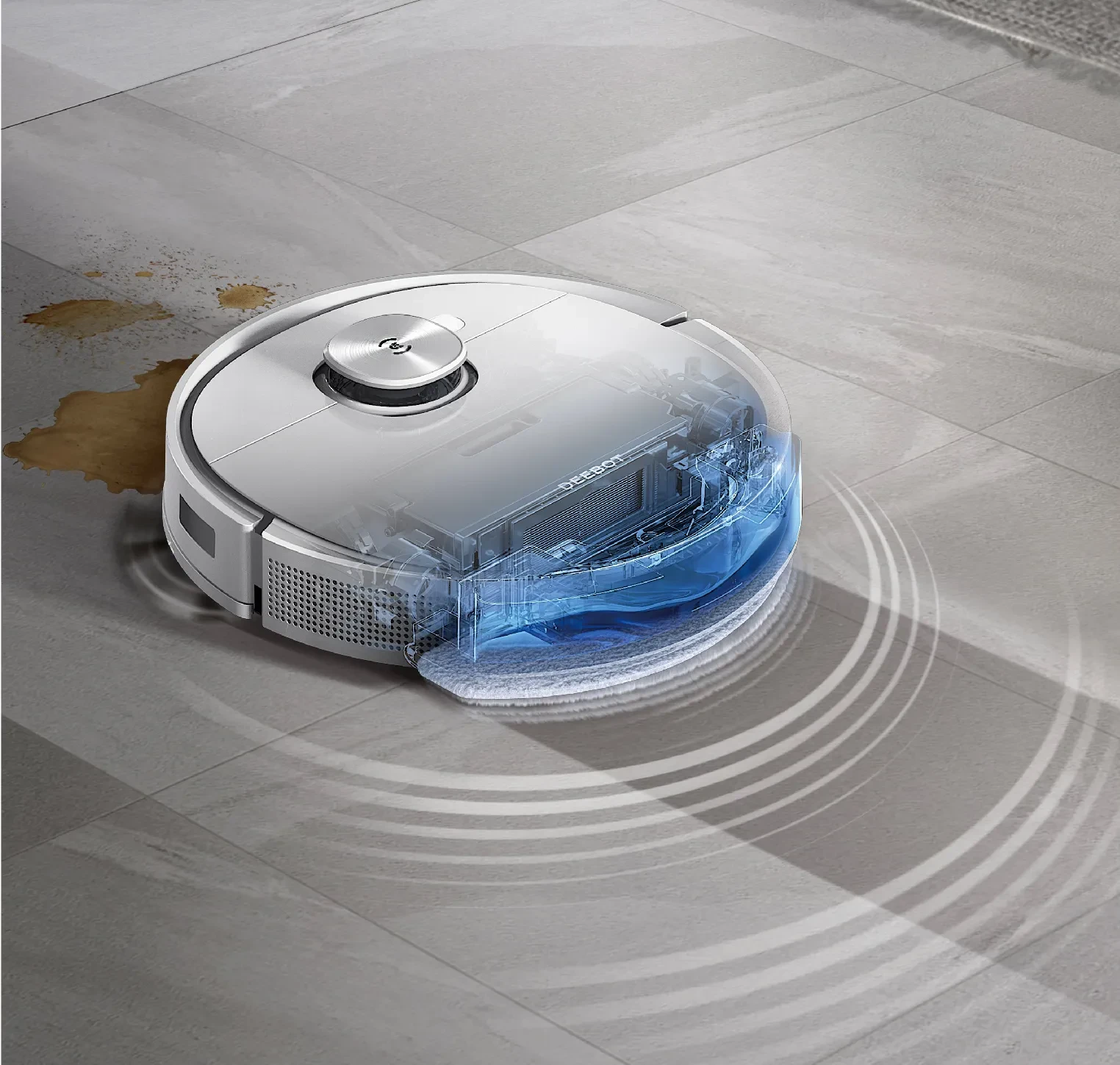 Dulkių siurblys-robotas Ecovacs DEEBOT T9 aprašymas - Prekės nuotrauka