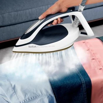Lygintuvas Tefal Steam Station Pro Express | GV9712E0 | 3000 W | 1.2 L | Baltos/mėlynos spalvos aprašymas - Prekės nuotrauka