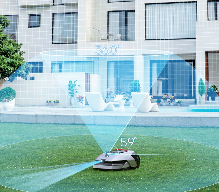 Vejos pjovimo robotas Dreame A2 1200, 1200 m² aprašymas - Prekės nuotrauka
