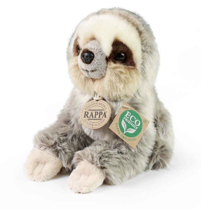 Rappa Eco-Friendly Pliušinis žaislas - tinginys, 18 cm aprašymas - Prekės nuotrauka
