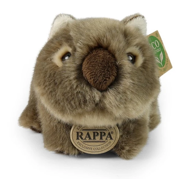 Rappa Eco-Friendly Pliušinis žaislas - vombatas, 20 cm aprašymas - Prekės nuotrauka