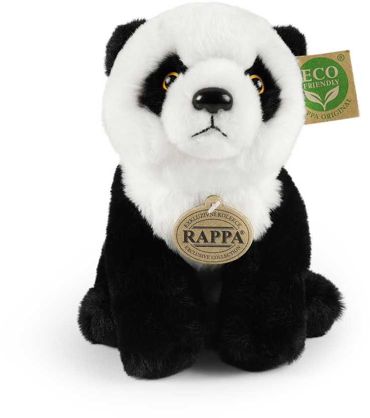 Rappa Eco-Friendly Pliušinis žaislas - panda, 23 cm aprašymas - Prekės nuotrauka