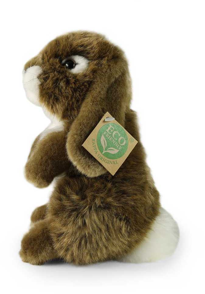 Rappa Eco-Friendly Pliušinis žaislas - triušis, 18 cm aprašymas - Prekės nuotrauka