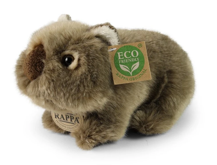 Rappa Eco-Friendly Pliušinis žaislas - vombatas, 20 cm aprašymas - Prekės nuotrauka