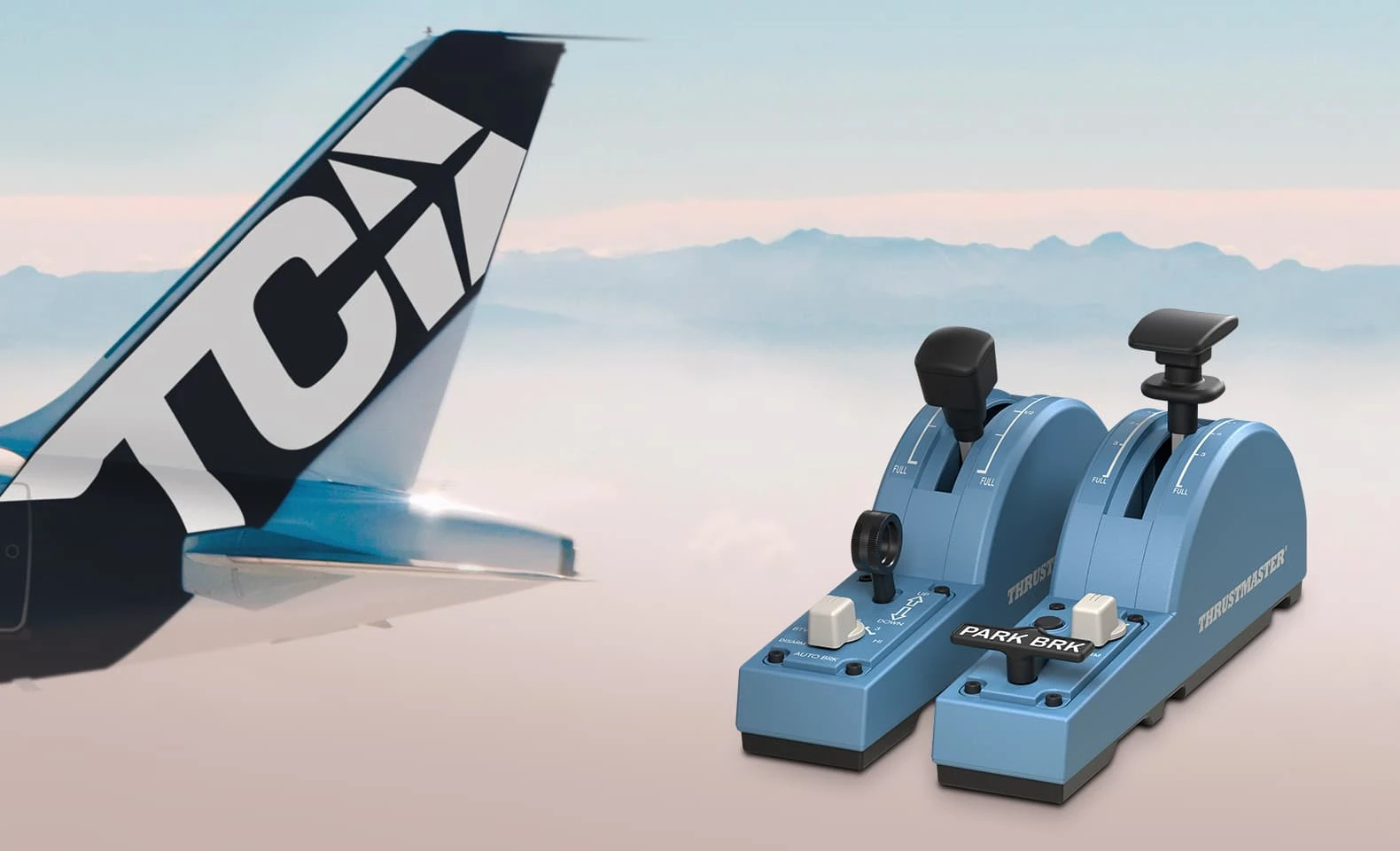 Žaidimų valdiklis Thrustmaster TCA Quadrant Add-On Airbus Edition aprašymas - Prekės nuotrauka