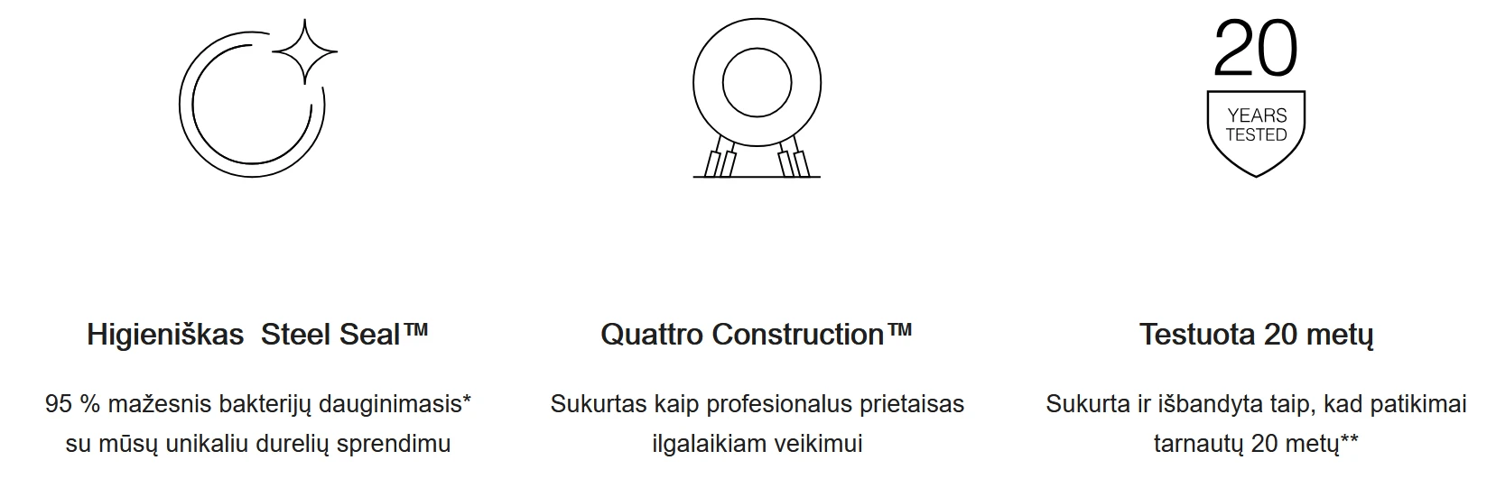Asko Steel Seal™ skalbimo mašina W1094CW, 9 kg aprašymas - Prekės nuotrauka
