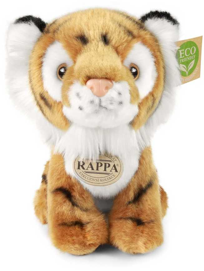 Rappa Eco-Friendly Pliušinis žaislas - tigras, 18 cm aprašymas - Prekės nuotrauka