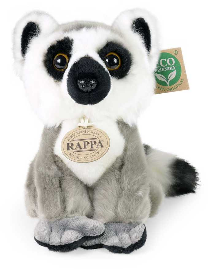 Rappa Eco-Friendly Pliušinis žaislas - lemūras, 18 cm aprašymas - Prekės nuotrauka