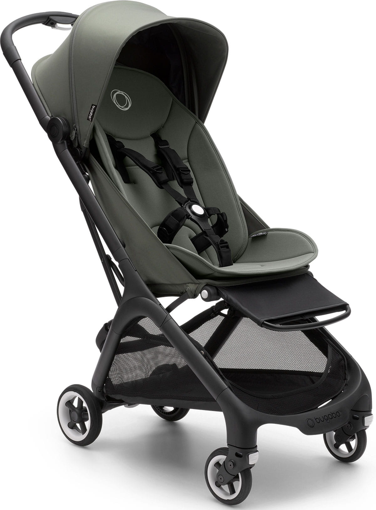 Bugaboo Butterfly lengvas sportinis vežimėlis | juodos/tamsiai žalios spalvos aprašymas - Prekės nuotrauka