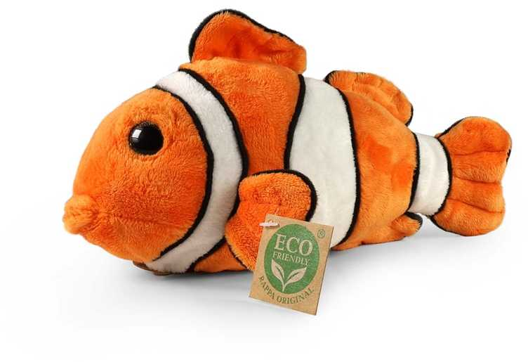 Rappa Eco-Friendly Pliušinis žaislas - klounžuvė, 25 cm aprašymas - Prekės nuotrauka