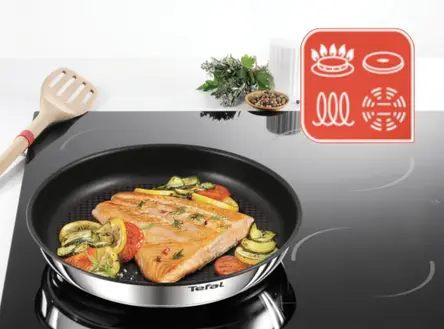 Keptuvė Tefal INGENIO EMOTION, 28 cm, aliuminis aprašymas - Prekės nuotrauka