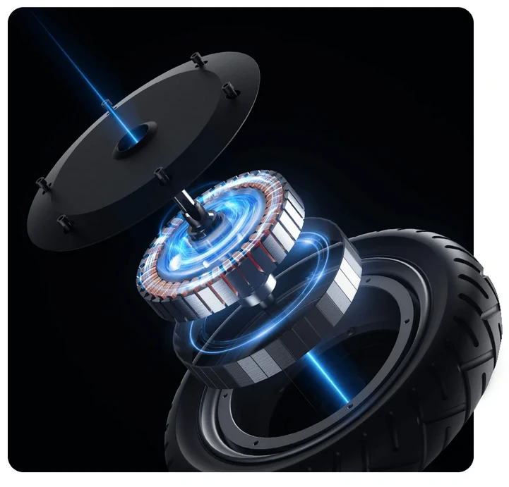 Elektrinis paspirtukas Xiaomi Electric Scooter 6, juodas aprašymas - Prekės nuotrauka