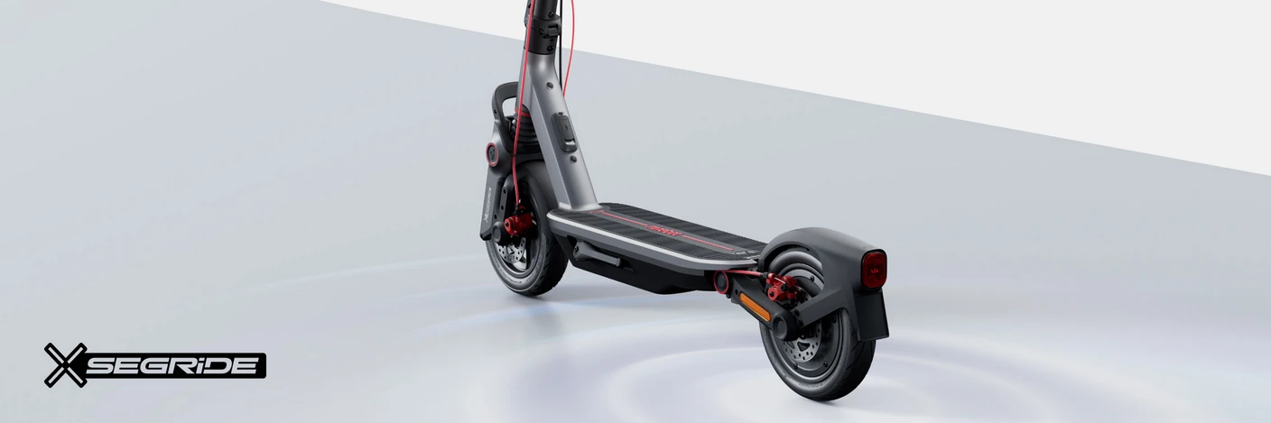 Elektrinis paspirtukas Segway eKickScooter F3 Pro E, Juodas aprašymas - Prekės nuotrauka
