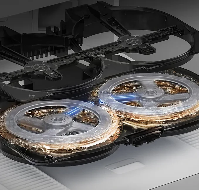 Dulkių siurblys - robotas Ecovacs Deebot T50 Pro Omni, Baltas aprašymas - Prekės nuotrauka