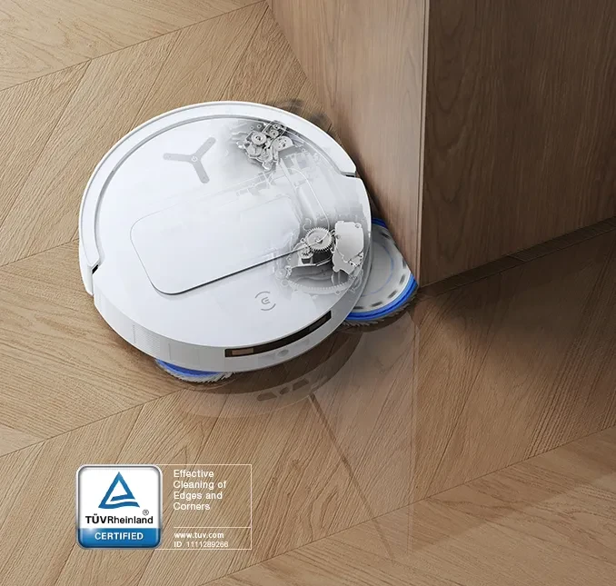 Dulkių siurblys - robotas Ecovacs Deebot T50 Pro Omni, Baltas aprašymas - Prekės nuotrauka