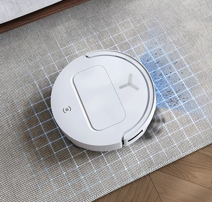 Dulkių siurblys - robotas Ecovacs Deebot T50 Pro Omni, Baltas aprašymas - Prekės nuotrauka