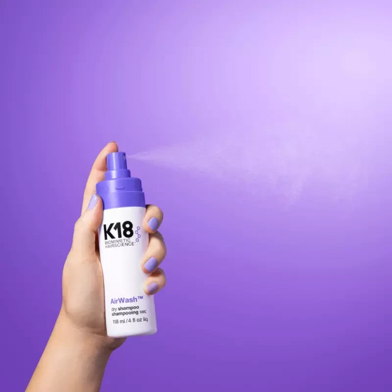 K18 AirWash Neaerozolinis sausas šampūnas, 118 ml aprašymas - Prekės nuotrauka