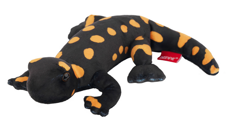 Beppe Pliušinis žaislas - ugninė salamandra, 20 cm aprašymas - Prekės nuotrauka