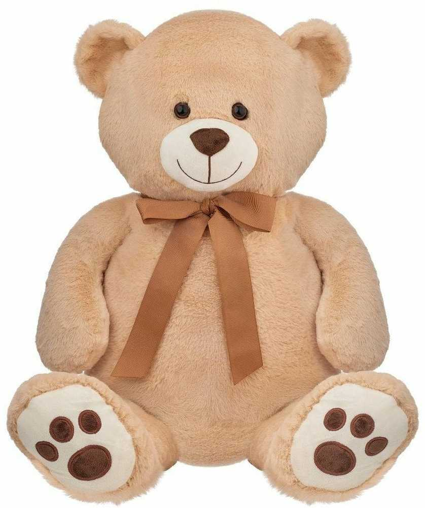 Beppe Pliušinis žaislas - rudas meškiukas, 60 cm aprašymas - Prekės nuotrauka