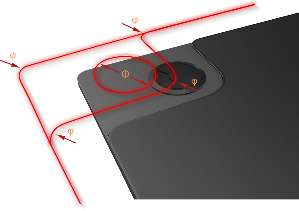 Žaidimų stalas Ultradesk Momentum Gaming Desk, Juodas aprašymas - Prekės nuotrauka