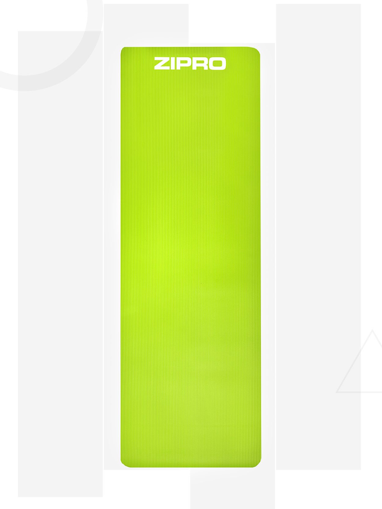 Zipro Gimnastikos kilimėlis 10mm, lime green