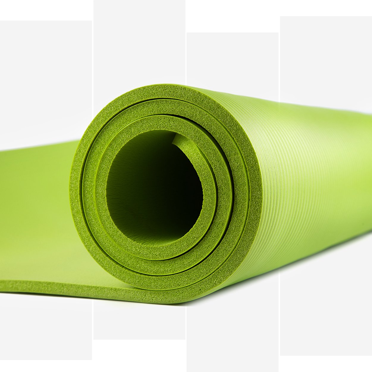 Zipro Gimnastikos kilimėlis 10mm, lime green
